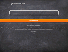 Tablet Screenshot of jetboatrides.com